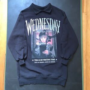 Zara X Wednesday Sweater Dress